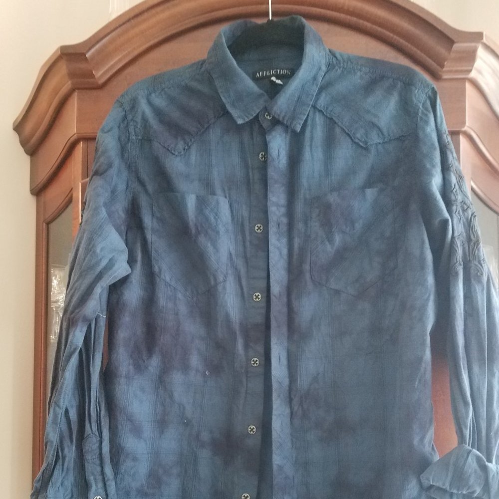 Vintage Affliction Men's Casual Shirt